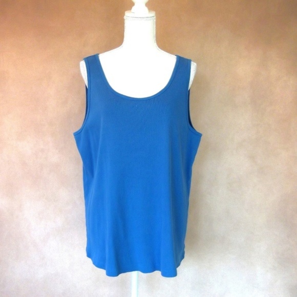Venezia Blue Tank Top Size 16/18 - Picture 2 of 6